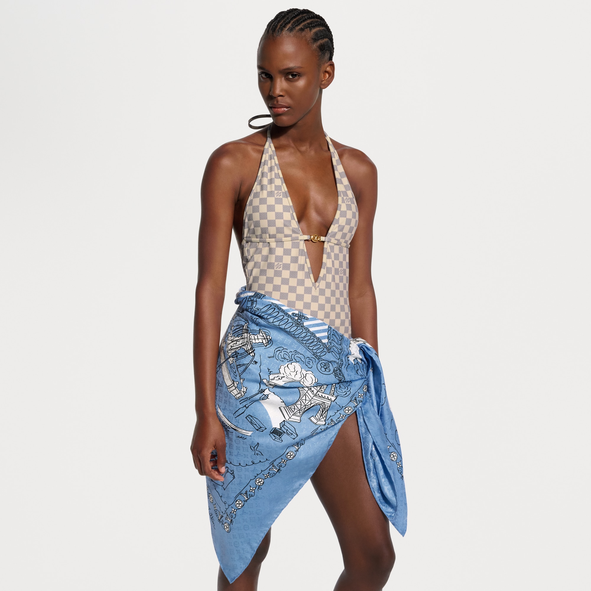 LV Sweet Escape Shawl S00 - Women - Accessories | LOUIS VUITTON ®